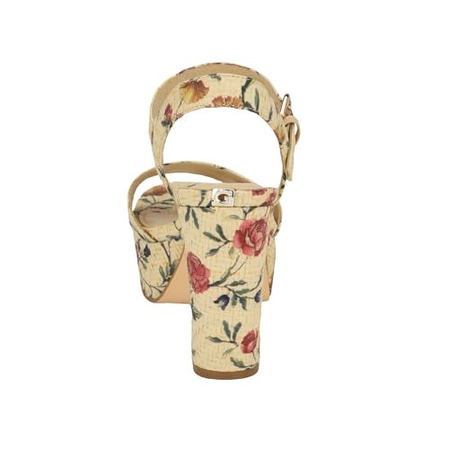 Guess Women's HALDEM Sandal, Floral 101, 7 - Image 3