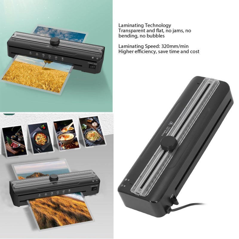 A4 3R Thermal Laminator Machine 320mm Per Min For Photos Documents Certificates US Color - Image 3