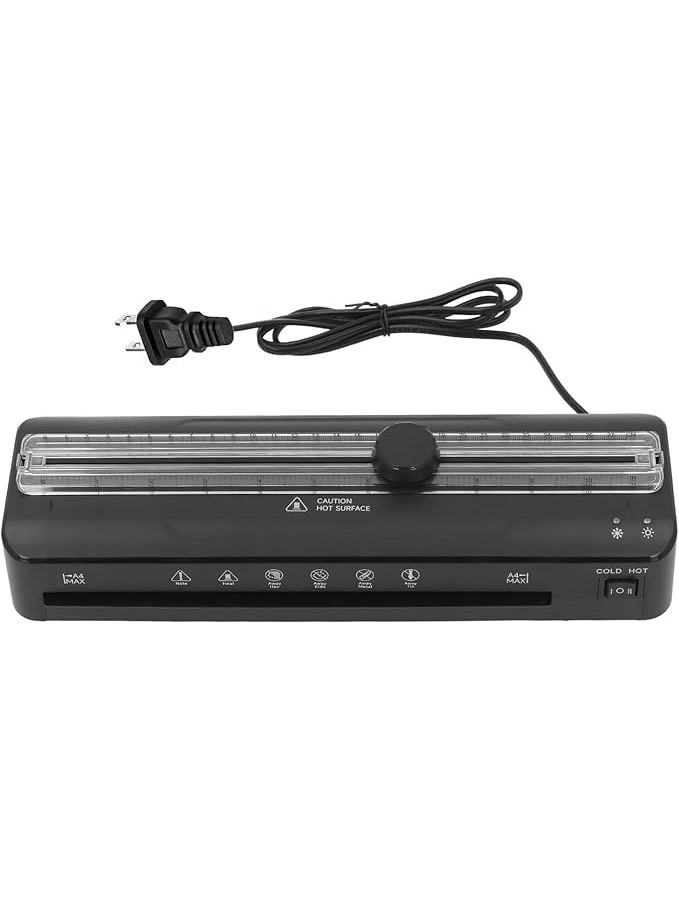A4 3R Thermal Laminator Machine 320mm Per Min For Photos Documents Certificates US Color - Image 1