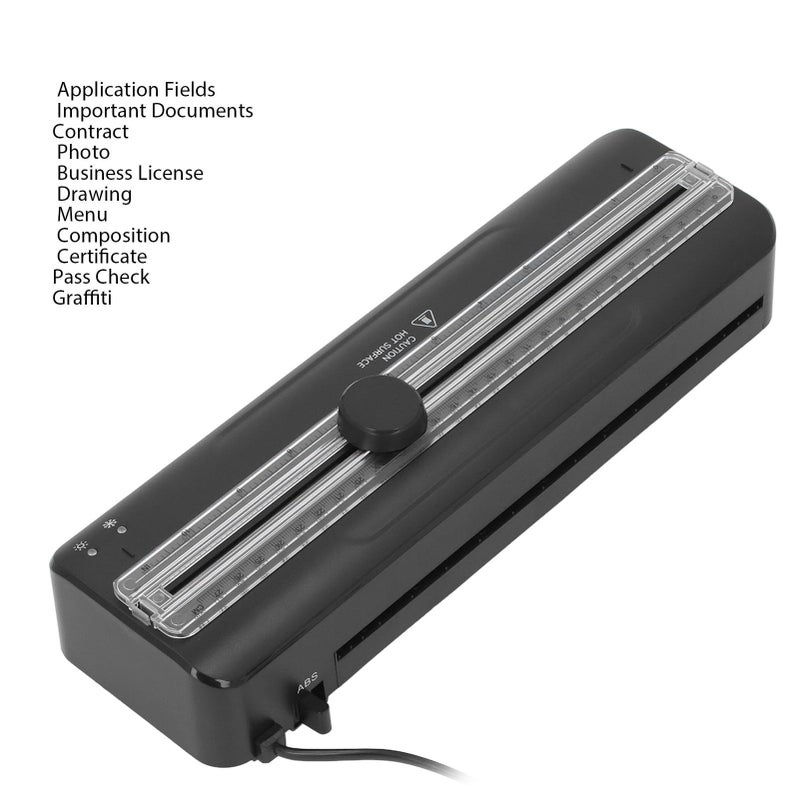 A4 3R Thermal Laminator Machine 320mm Per Min For Photos Documents Certificates US Color - Image 5