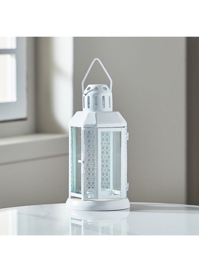 Home Box Kensin Promo Metal Cutwork Lantern 10 x 22 x 10 cm  - Image 2