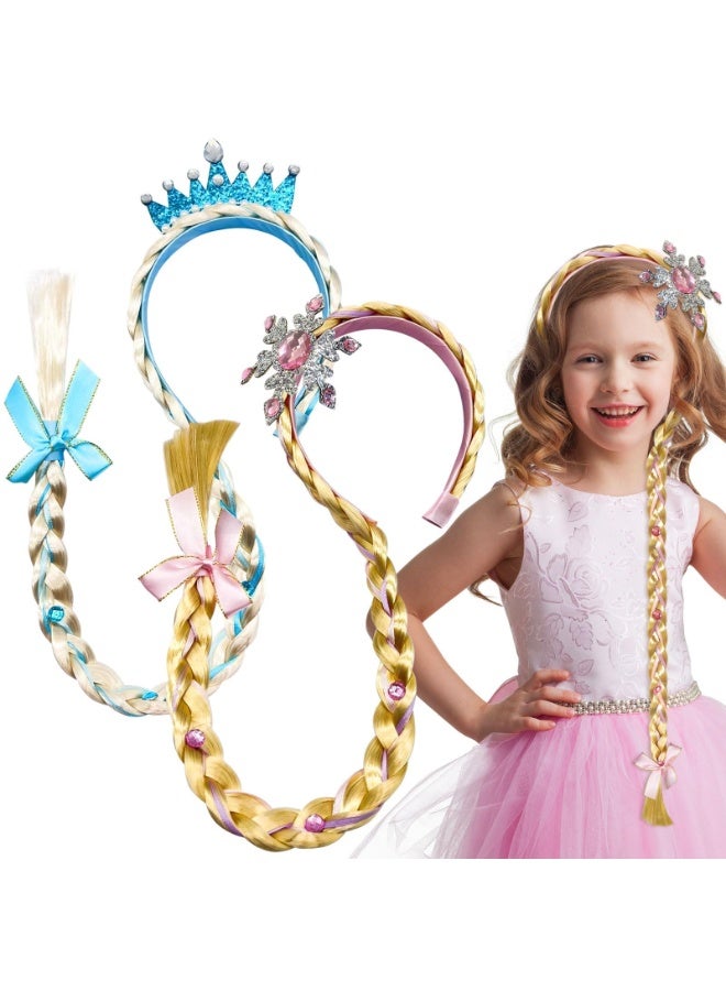 كوفوز 2PCs الأميرة اللباس حتى الباركورات, طويلة كوسبلاي الباركورات المنقولة للبنات, حزام الشعر للبنات كوسبلاي, زي ديكور اكسسوارات حفل عيد الميلاد - Image 1