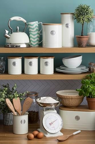 Typhoon Living Collection | 13.4" Bread Bin - Cream - Image 5