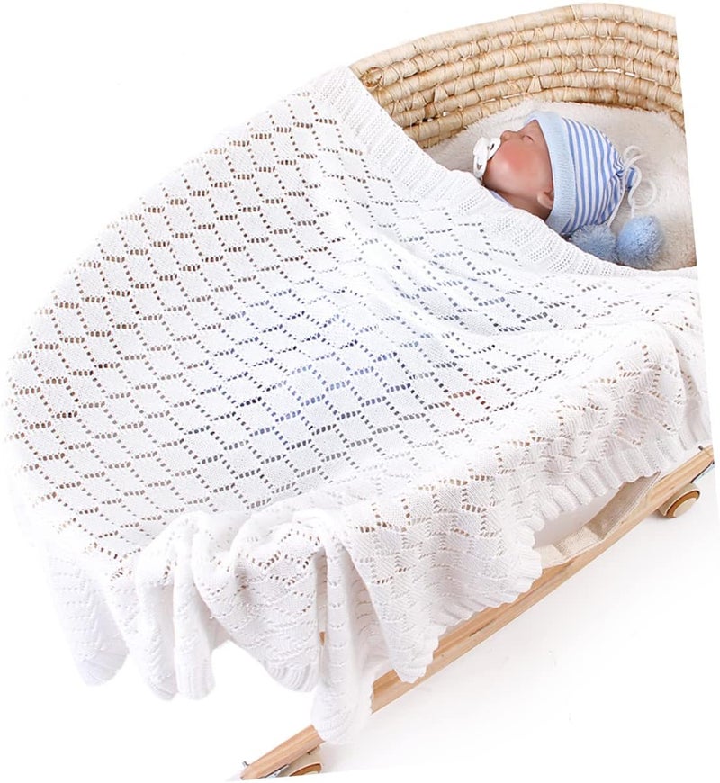 VICASKY Blanket Lightweight and Breathable Multifunctional for Stroller and Bed - Image 3