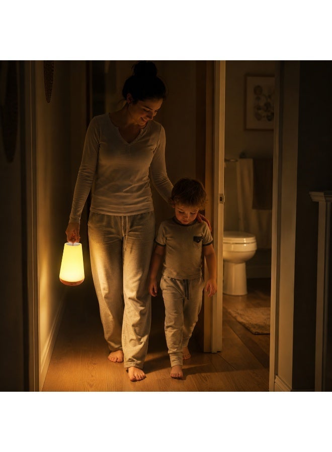 GroveMade Bedside Lamp Night Light LED Desk Lamp Color Changing RGB Ambient Light with Remote Control Touch 13 Colors for Bedroom Home  Decor - Image 4