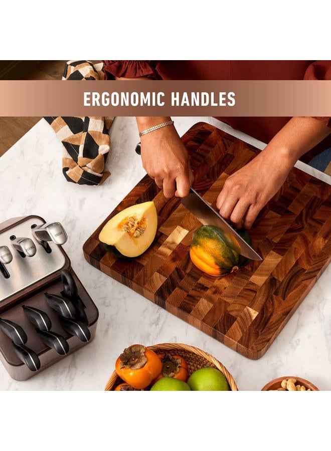 Calphalon طقم سكاكين بريميير شارب إن مع كتلة سكاكين للتشحيم - Image 4