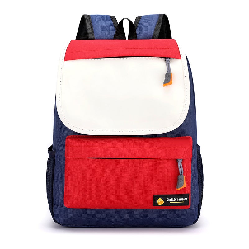 Custom Kids Backpack Primary School Bags Red 