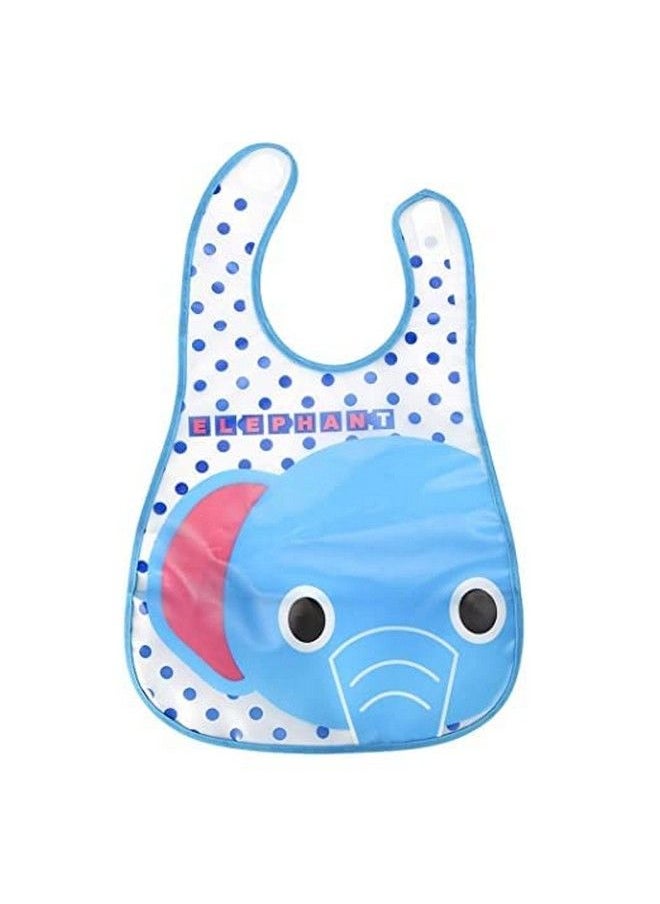 BabyGo - Plastic Waterproof Baby Apron With Bib (Pack Of 2) Random Color - Image 1