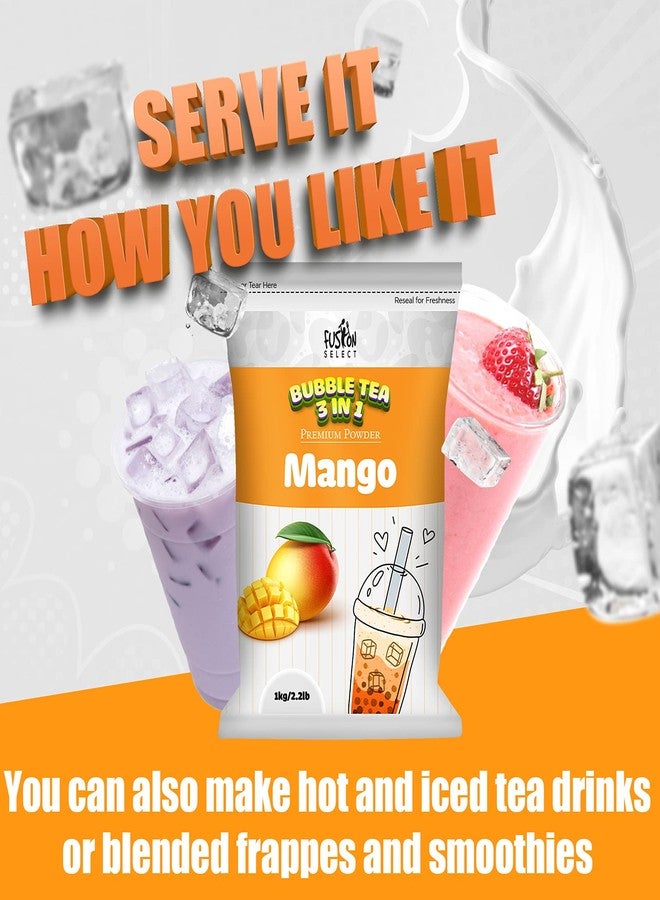 Fusion Select 2.2lb Tea Powder Honeydew Flavored-3-in-1 Drink Powder with Cream & Sugar - Instant Pre-Mixed Beverage for Hot or Cold Blends or Yummy Frappes (Honeydew) - Image 4