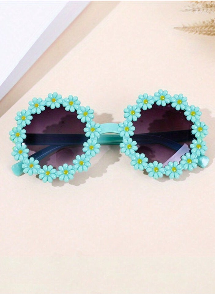 ماركة غير محددة Cute Flower Decor Frame Sun Protection Fashion 