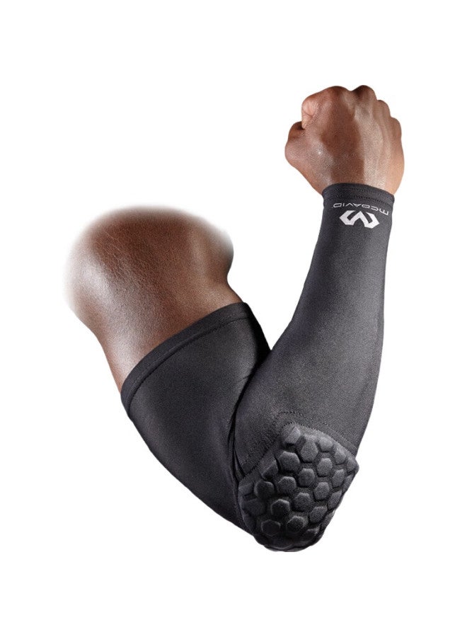 McDavid مكدافيد 6500 كم ذراع ضغط مضاد للصدمات ومضاد للسقوط سريع الجفاف ماص للعرق باللون الأسود مقاس S - Image 3