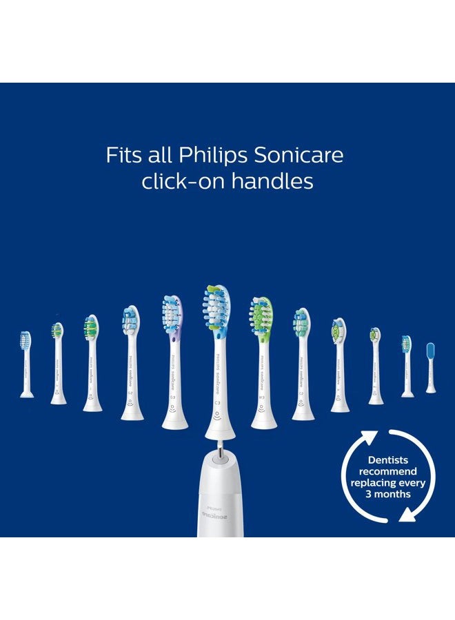 Philips Genuine DiamondClean Replacement Brush Heads, Black, 2 Pack, HX6062/94 - Image 4