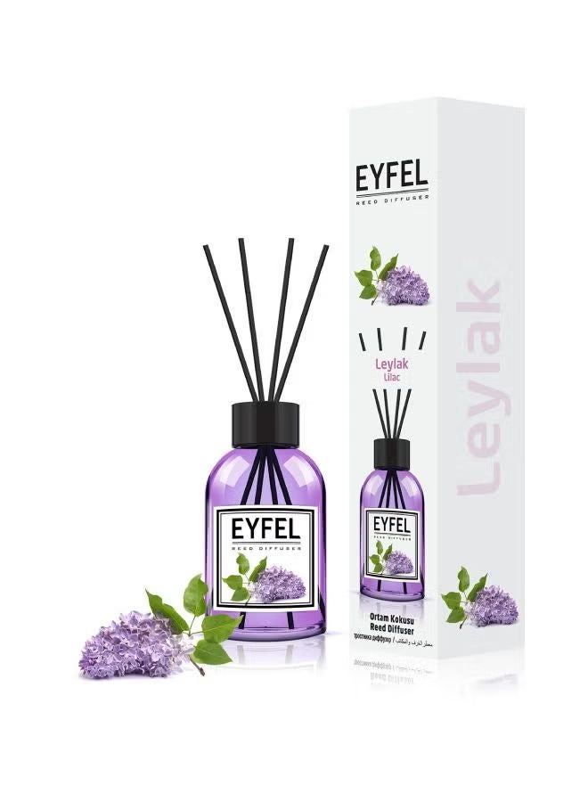EYFEL Leylak Reed Diffuser Purple 120ml  - Image 2