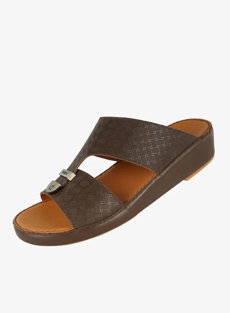Barjeel Uno Brown Barjeel Uno Mens Arabic Sandals B 14 Brown for Men | Best Price UAE