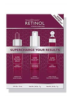 RETINOL Super Starter Kit - Supercharged with the proven power of Vitamin A. Super Retinol products are enriched with Vitamins C and E.  - Image 1