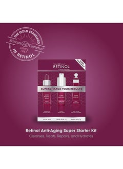 RETINOL Super Starter Kit - Supercharged with the proven power of Vitamin A. Super Retinol products are enriched with Vitamins C and E.  - Image 2