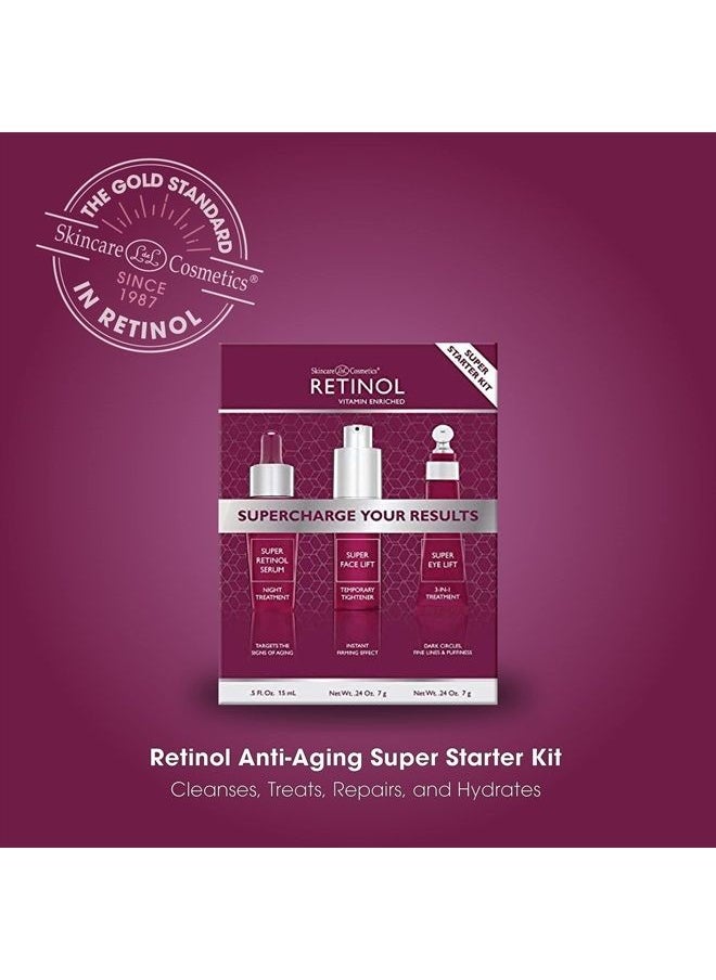 RETINOL - Super Starter Kit - Supercharged with the proven power of Vitamin A. Super Retinol products are enriched with Vitamins C and E. - Image 1