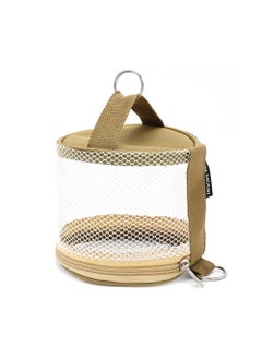 Generic Outdoor Roll Paper Storage Bag,Toilet Paper Holder Mesh Oxford Cloth Tissue Holder Bag, Portable Wipes Box Extra Napkin Supply for Car Bathroom Camping Hiking Biking Hunting Fishing Running The Dog  - Image 3