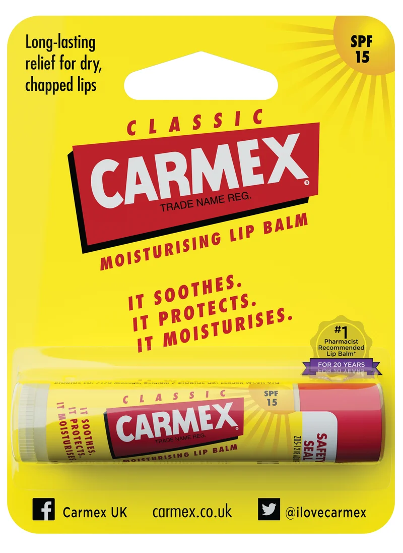 CARMEX Classic Lip Balm Click Stick Spf15