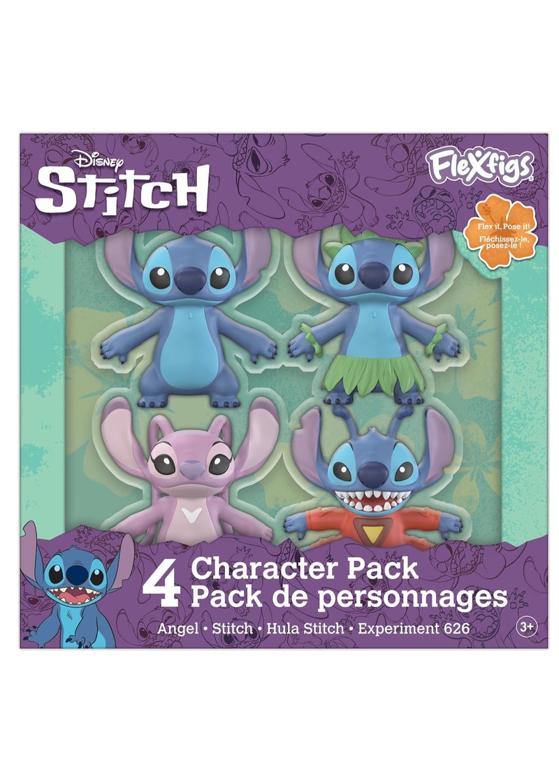 STITCH حزمة شخصيات ستتش 4 - متنوعة/قد تختلف الأنماط - Image 3