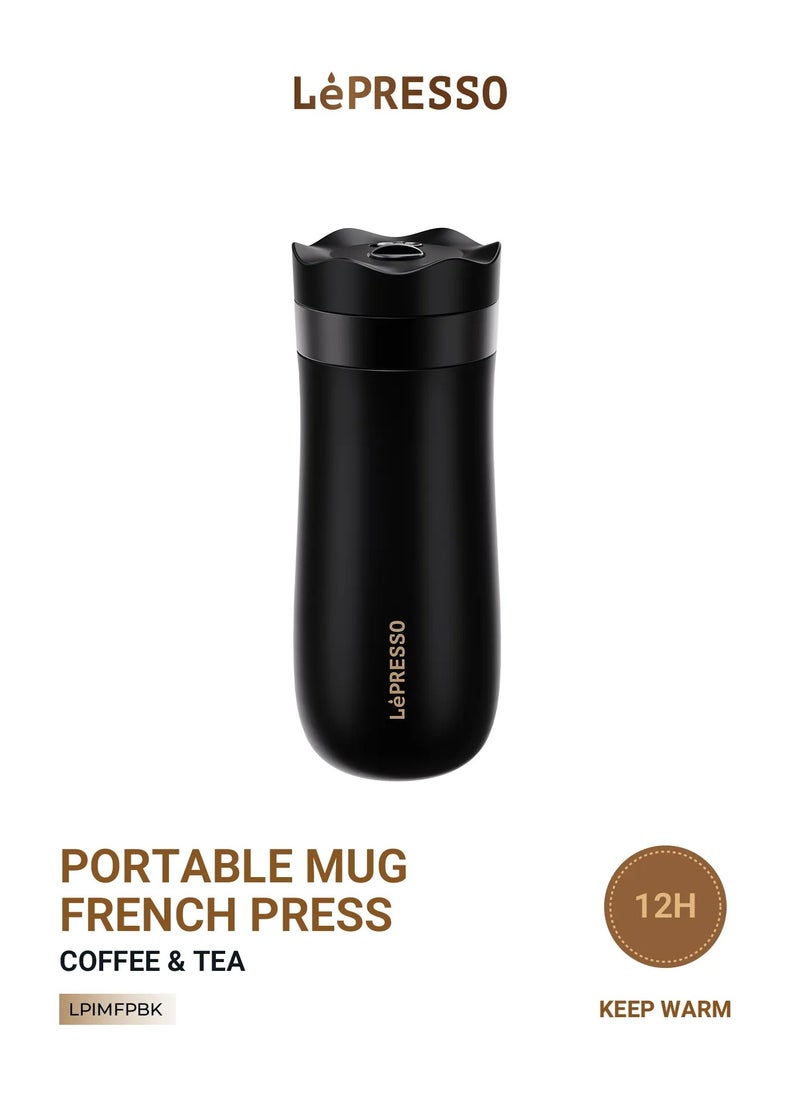 Insulated Mug with French Press / Brew Coffee or Tea / Keeps Warm and Cold- Black - pzsku/Z2ED5426C000D4DF8CDE0Z/45/_/1734529726/38cb09d1-7bb2-4fbf-acd5-83e630325ca2