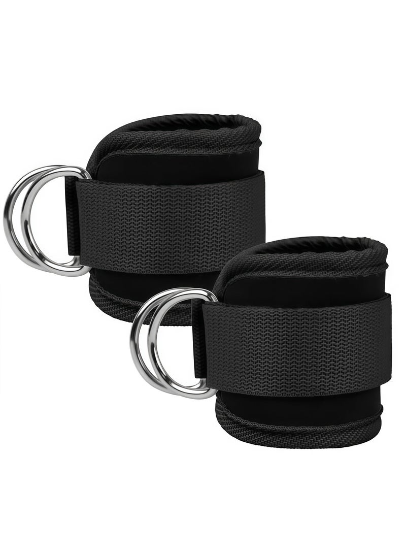 Halamine Adjustable Fitness Ankle Strap with Adaptive Tensioner to Assist Leg Stretching and Strength Training, Efficient and Safer Leg Training - Image 1