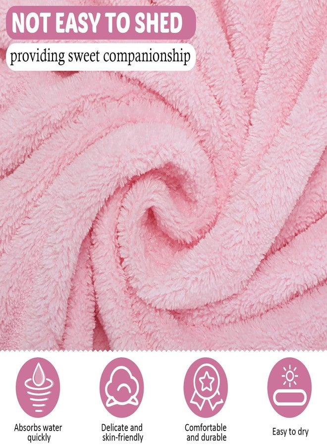 Eccliy 4 Pack Baby Bath Towel Cute Animal Face Coral Fleece Baby Bath Towels Poncho Cape for Boy and Girl (Kitten, Puppy, Bear, Elephant) - Image 4