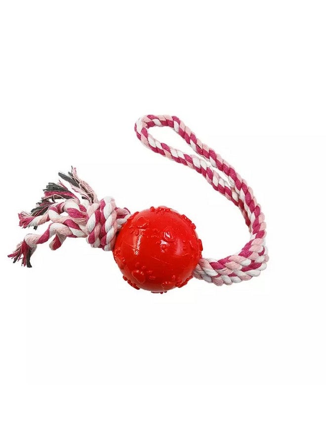 Emily Pets Dog Balls For Aggressive Chewers, Tough Tug Of War Dog Toy, Interactive Dog Toy For Fetch Durable Dog Rope Chew Toy For Medium Large Dogs Tough Puppy Teething Toy - Image 1