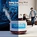 ASAKUKI Essential Oil Diffuser for Home 500ml Aromatherapy Fragrant Oil Humidifier Vaporizer 7Color Light and AutoOff Safety Switch Valentines Gift ReddishBrown - Image 4