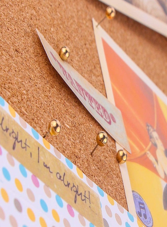 Yalis Map Tacks 1/8-Inch Retro Metallic Color Beads Head Marking Push Pins, 4 Colors, 200-count - Image 4