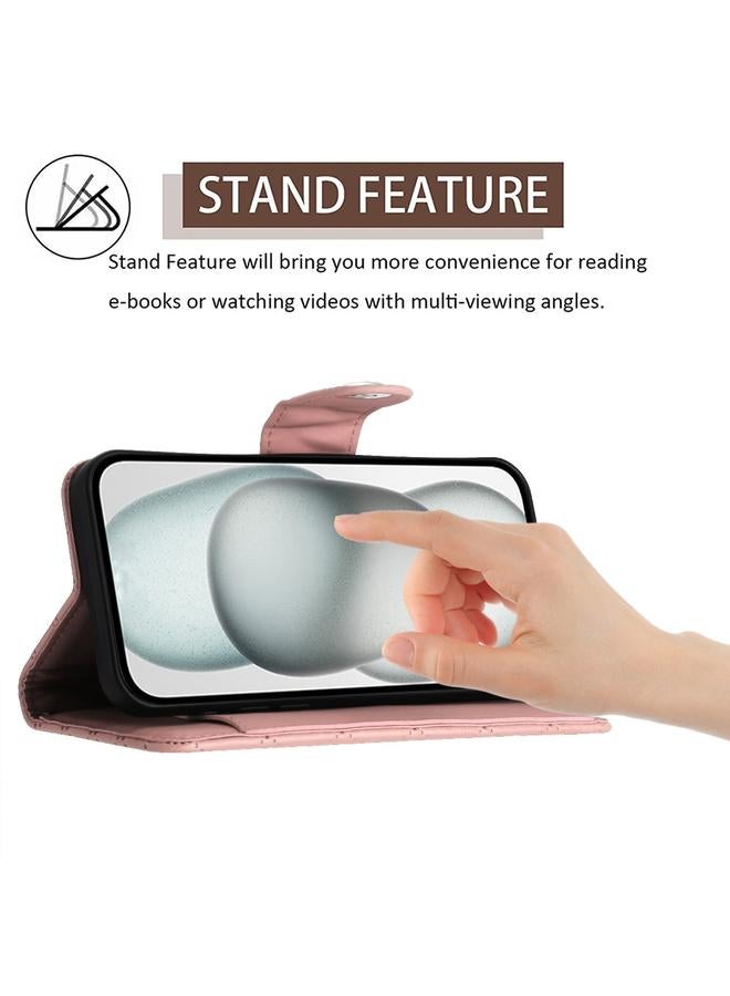 اس-توب جراب هاتف Case For Nothing Phone 2a من الجلد بتصميم معيني مع حبل تثبيت - Image 3