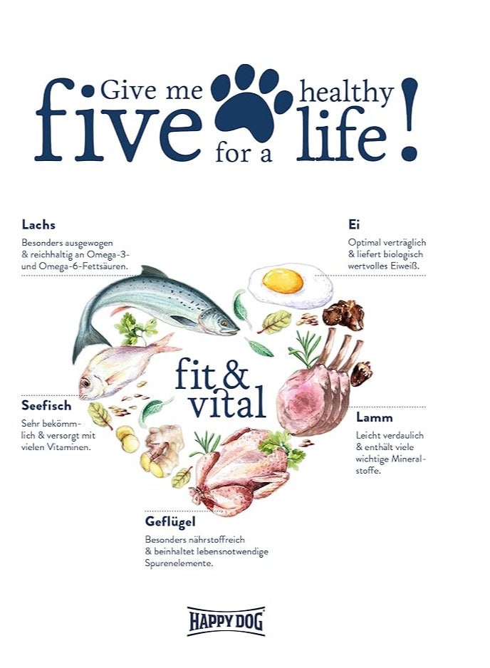 Happy Dog Fit & Vital Medium Adult 4kg - Image 4