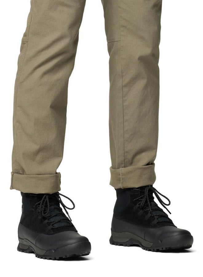 SOREL Men's Buxton Lite Lace Plus Waterproof Boot, Black/Black, 42 EU - Image 2