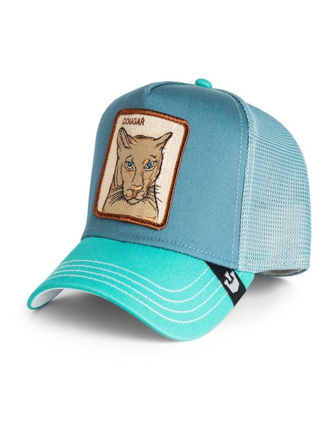 جورين بروس. قبعة سائق الشاحنة من جوورين إيرلي كوجر، لون أزرق مخضر، مقاس واحد للبالغين، للجنسين - Image 2