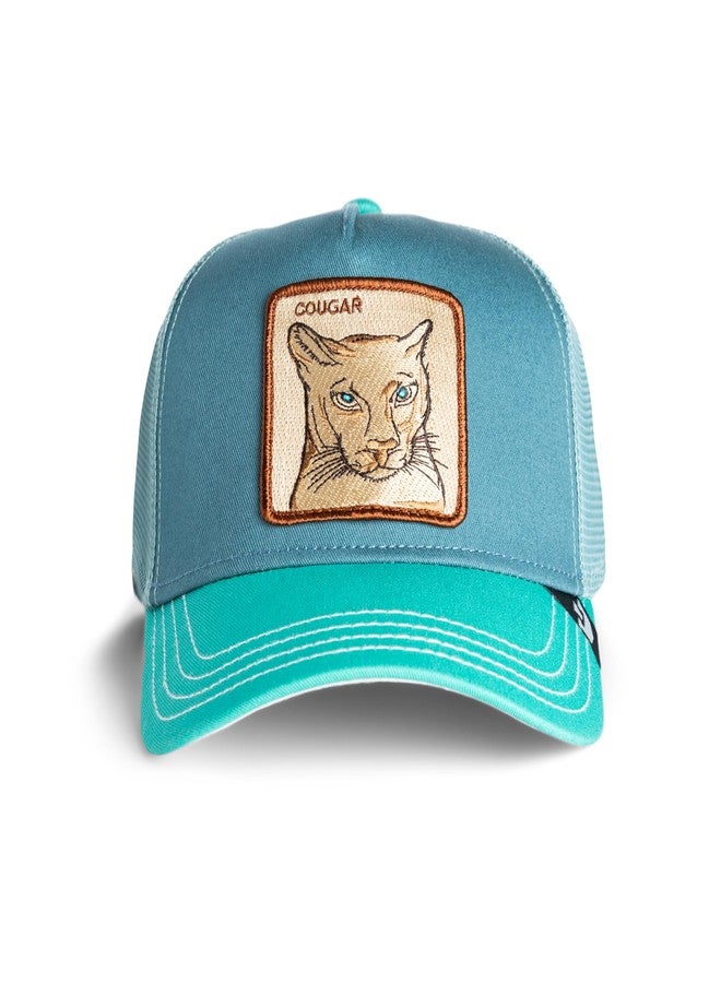 جورين بروس. قبعة سائق الشاحنة من جوورين إيرلي كوجر، لون أزرق مخضر، مقاس واحد للبالغين، للجنسين - Image 1