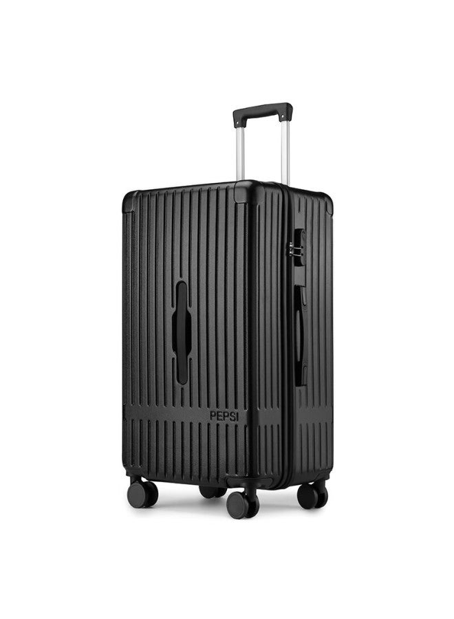 Pepsi Large Capacity Trolley Suitcase For Men And Women, 30-inch Travel Luggage With Large Universal Wheels, Student Check-in Password Box