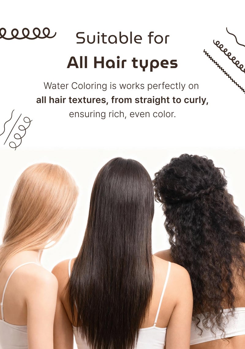 Seedbee Korean Permanent Hair Dye, Powder Hair Color Kit, Medium Brown, Gray Hair Coverage, Plant-Based Formula, Easy Application for Roots, Short & Long Hair, Vegan, Just Mix with Water (3 Powder Packets) - Image 4