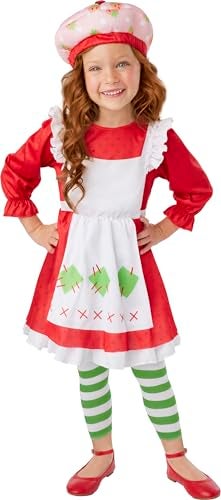 InSpirit Designs Strawberry Shortcake Toddler Costume Officially Licensed 3T4TStrawberry Shortcake and Friends XXSmall - Image 1