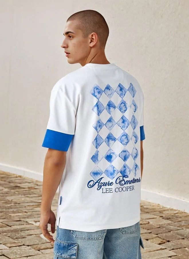 Lee Cooper Lee Cooper Printed T-shirt with Crew Neck