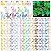 CRTWDMAN 240Pcs Luminous Mini Resin DucksTiny Duck Glow in The DarkLittle DucksSmall Ducks to HideMiniature Figures for Party Favor - Image 3