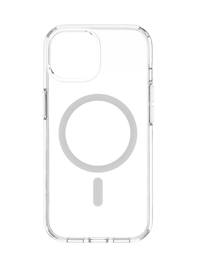 DBRAMANTE1928 - iPhone 15 Plus MagSafe Case Clear White - Image 1