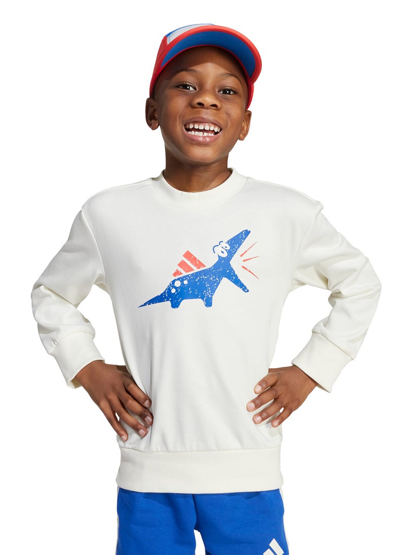 Adidas Kids Seasonal Essential Adiraptor Fleece Jogger Set - Image 3
