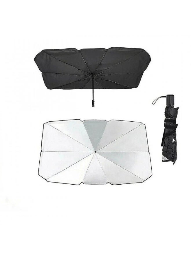 Denx DX2531 - Car Sunshade Cover, Car Front Sun Visor, Foldable Car Windshield Cover, UV Barriers Keep Car Cool - Image 1
