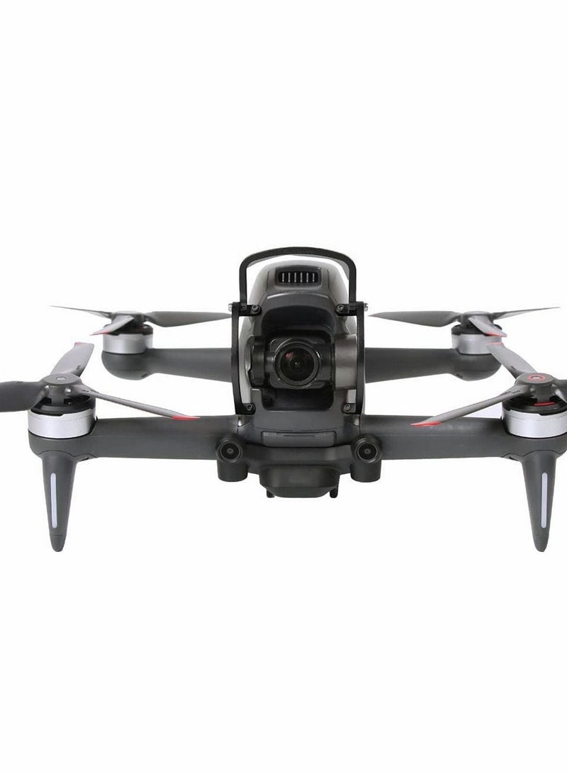 Excefore Landing Gear Gimbal Bumper for FPV Drone Accessories PTZ Protect Bar Aluminum Alloy Camera Anti-Collision,Anti-Collision Aluminum Alloy Accessories(Black) - Image 2