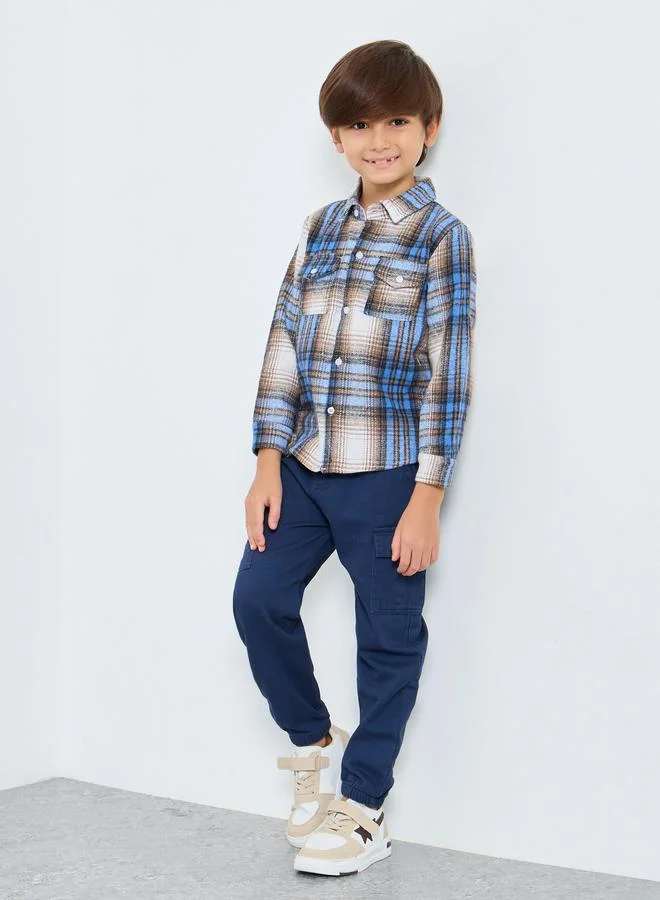 ستايلي قميص بطبعة مربعات