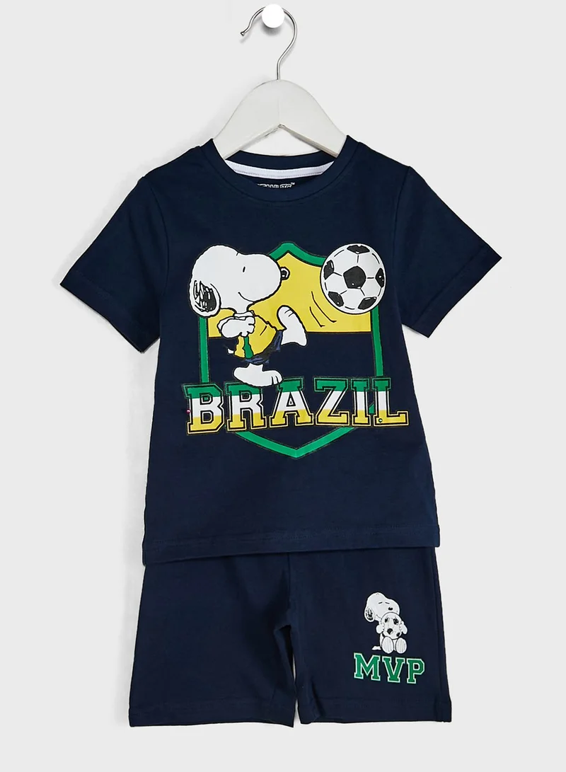 Peanuts Kids Snoopy Soccer Set