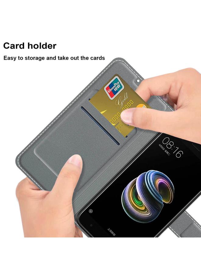 erorex Voltage Coloured Drawing Magnetic Clasp Horizontal Flip PU Leather Case with Holder & Card Slots For Huawei P50 - Image 5