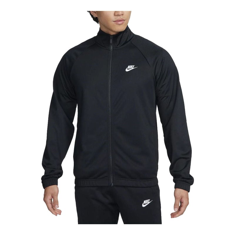 Nike Club Poly-Knit Jacket 'Black' - Image 1