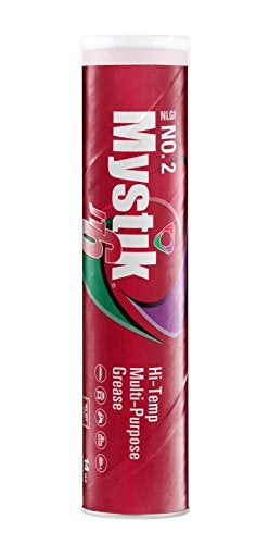 Mystik شحم متعدد الأغراض هاي تيمب من ميستيك 665005002901 (NLGI رقم 2، JT-6)، 14 أونصة، 1 وحدة - Image 5