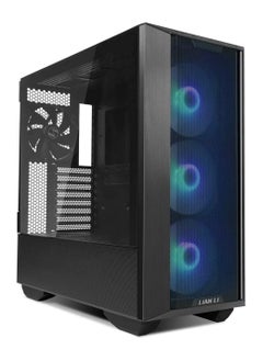LIAN LI Lancool III RGB Black Aluminum/SECC/Tempered Glass Gaming Case with 4 × 140 PWM Fans (ARGB) - LANCOOL 3R-X